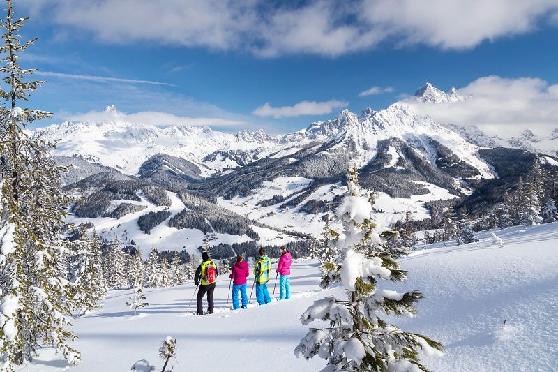Winterfreizeitaktivitäten abseits der alpinen Pisten in Filzmoos