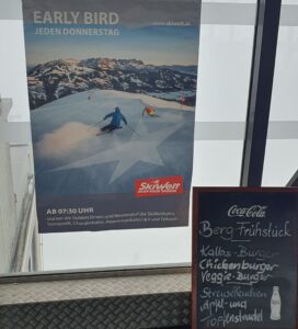 Early Bird jeden Donnerstag: Unter anderem das Skigebiet Westendorf öffnet an diesem Tag schon um 7.30 Uhr den Liftbetrieb. 